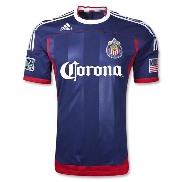 Camiseta Adidas de visitante de Chivas USA; 2011-2012