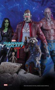 Hot Toys promociona sus figuras de Guardianes de la Galaxia Vol. 2 Promo figuras Hot Toys de Guardianes de la Galaxia Vol. 2