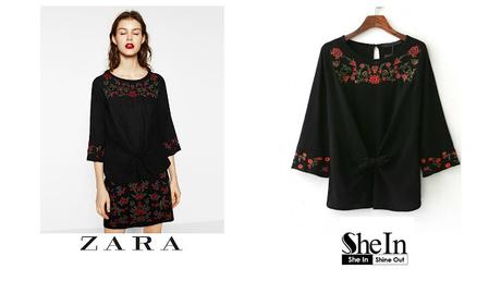 Clones de Zara en Shein: Blusas Clones de Zara en Shein: Blusas