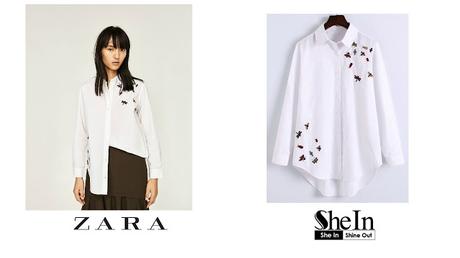 Clones de Zara en Shein: Blusas Clones de Zara en Shein: Blusas