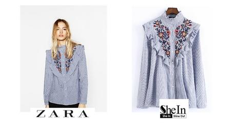 Clones de Zara en Shein: Blusas Clones de Zara en Shein: Blusas