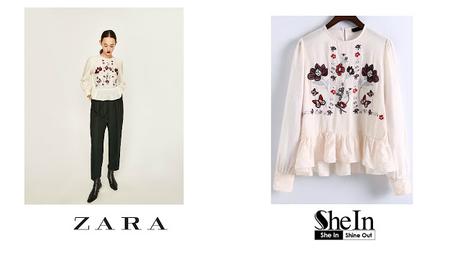 Clones de Zara en Shein: Blusas Clones de Zara en Shein: Blusas