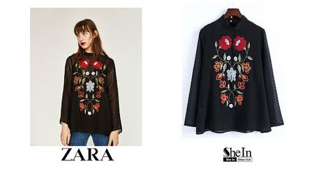 Clones de Zara en Shein: Blusas Clones de Zara en Shein: Blusas