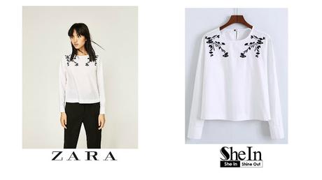 Clones de Zara en Shein: Blusas Clones de Zara en Shein: Blusas