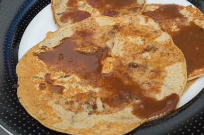 Tortitas fit de avena sabor chocolate blanco con chocolate negro