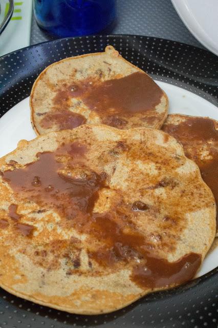 Tortitas fit de avena sabor chocolate blanco con chocolate negro