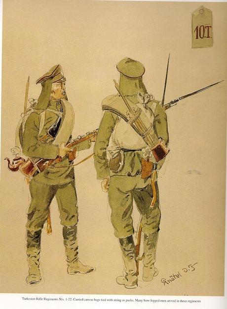 El Ejército ruso por Richard Knötel (1907-1917) (Primera Parte)