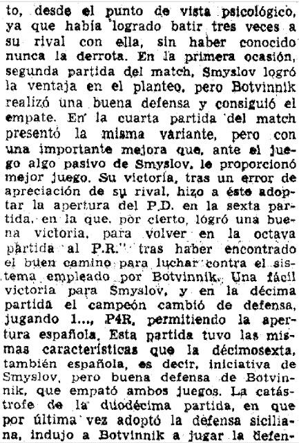 Los Mundiales de Torán - Botvinnik vs Smyslov 1957 (5)