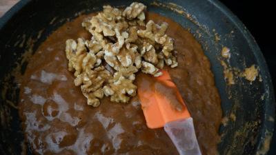 Nueces con dulce de leche y acaneladas