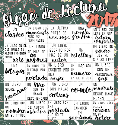 ¡Bingo literario 2017!