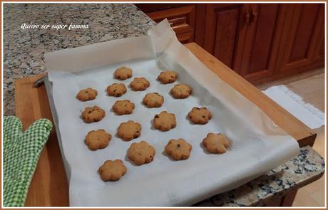 Galletas de canela y chocolate