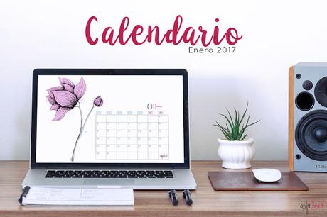 Freebie: Calendario Enero Freebie: Calendario Enero