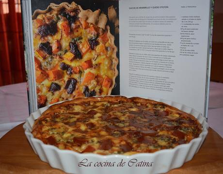 Quiche de membrillo y queso stilton Quiche de membrillo y queso stilton