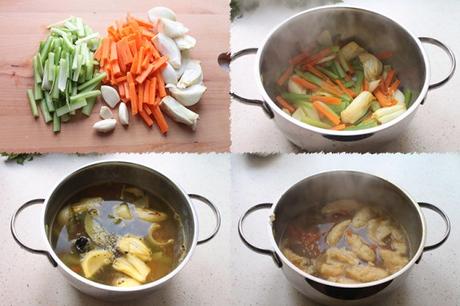 DUMPLINGS EN CALDO DE VERDURA [Reinicio y re-posesión de uno mismo]