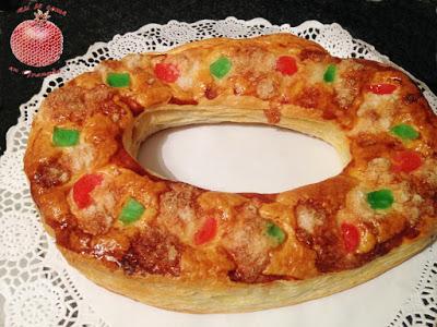 Roscón de hojaldre