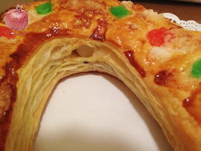 Roscón de hojaldre