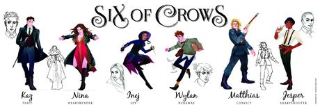 Resultado de imagen de six of crows