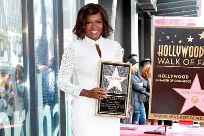 Viola Davis, ya tiene estrella en Walk of Fame