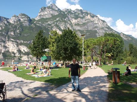 Ruta en moto por el alucinante lago de Garda, Riva del Garda.