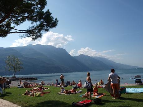 Ruta en moto por el alucinante lago de Garda, Riva del Garda.