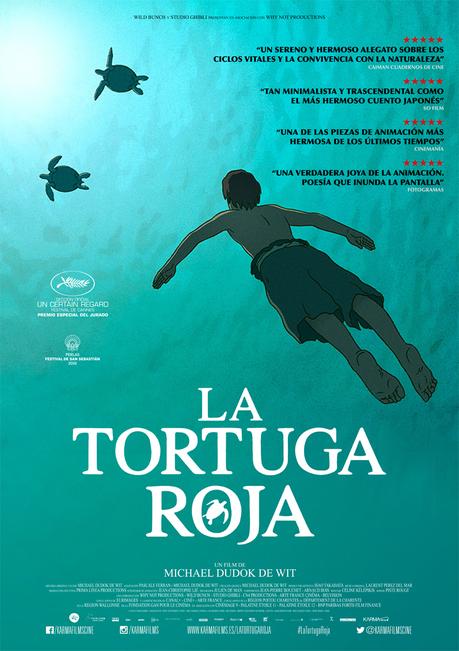 Sorteamos pases para el preestreno exclusivo de 'La Tortuga Roja'