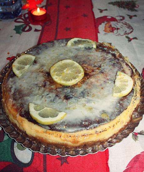 CHEESECAKE DE LIMA CON SEMILLAS DE AMAPOLA