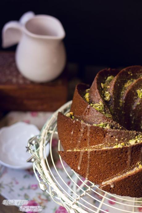 Bundt Cake de Pistacho y Chocolate Blanco Bundt Cake de Pistacho y Chocolate Blanco