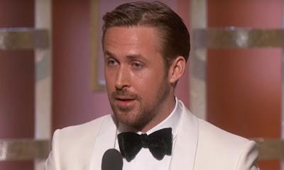 Ryan Gosling recibió el Golden Globe