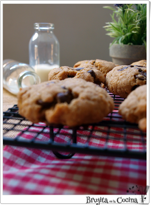 Galletas de manzana y cacahuete