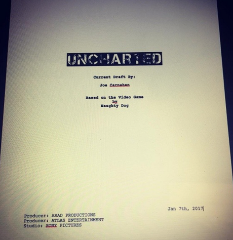 El guión de la película de Uncharted ya está terminado