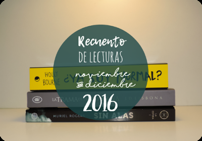 Recuento de Noviembre & Diciembre 2016