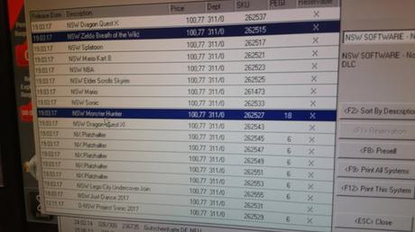 Se filtran supuesto nuevos juegos de lanzamiento de Switch gracias a GameStop: Monster Hunter, Sonic.. Se filtran supuesto nuevos juegos de lanzamiento de Switch gracias a GameStop: Monster Hunter, Sonic..