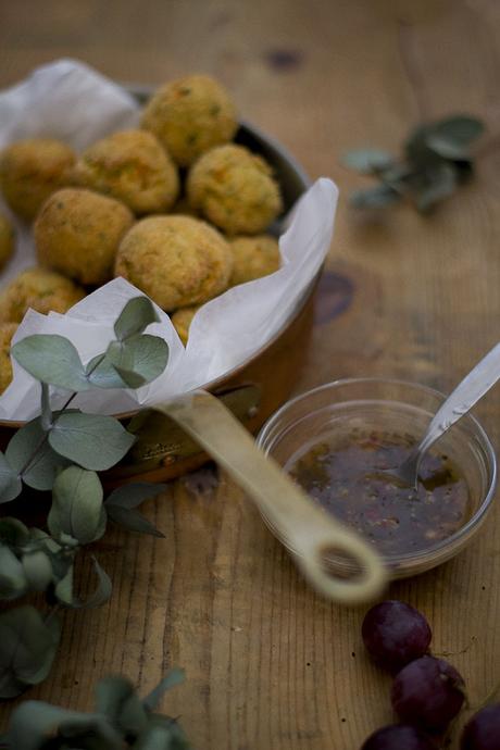 ALBONDIGAS VEGETARIANAS CON GARBANZOS