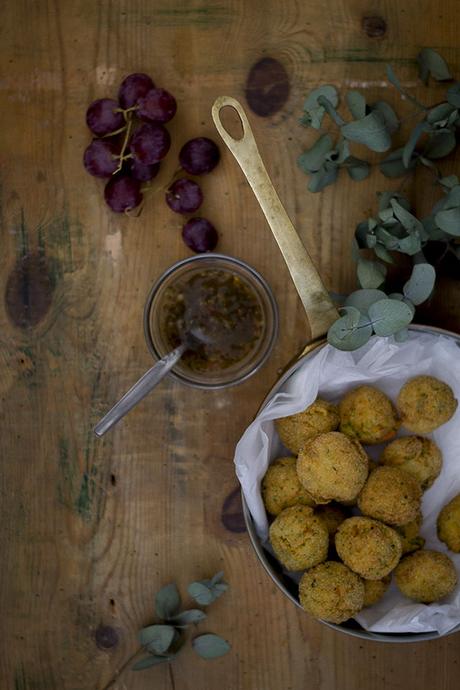 ALBONDIGAS VEGETARIANAS CON GARBANZOS