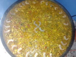 PAELLA DE MARISCO Y POLLO PARA 20 PERSONAS (TERCER AÑO DE LA WEB) PAELLA DE MARISCO Y POLLO PARA 20 PERSONAS (TERCER AÑO DE LA WEB)