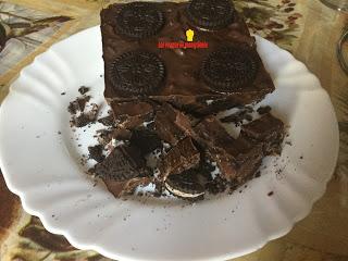 TURRÓN DE GALLETAS OREO THERMOMIX