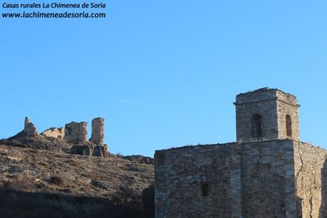 Soria y Tierras Altas: San Pedro Manrique, Ruta de las Icnitas, Acebal de la Garagüeta san pedro manrique castillo