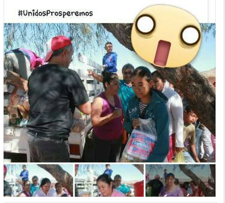 Denuncian Ayuntamiento de Villa de Reyes: se da crédito de la caridad de los ciudadanos