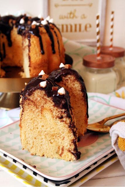 Caramel Pudding Chiffon Cake