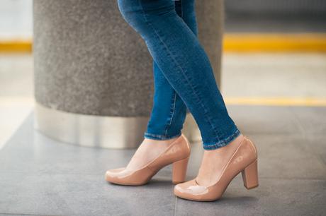 Mis Looks: Tacones Nude + Viernes Casual Mis Looks: Tacones Nude + Viernes Casual