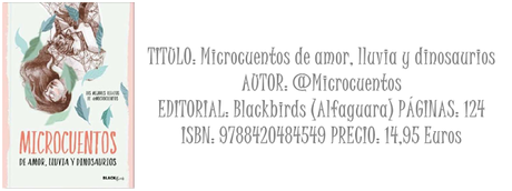 Micro Reseña: Microcuentos de amor, lluvia y dinosaurios Micro Reseña: Microcuentos de amor, lluvia y dinosaurios