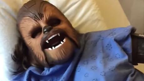 Conoce a “Chewbacca Mom”, el parto de las Galaxias