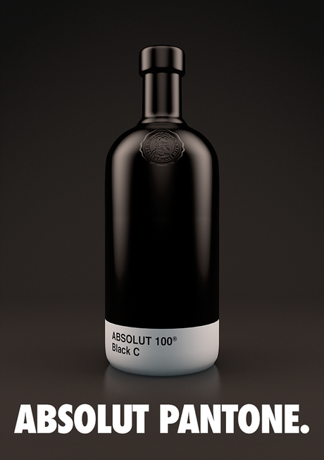 Absolut Pantone: vodka y colores Pantone unidos en un mismo packaging