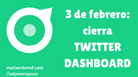 TWITTER DASHBOARDcierra