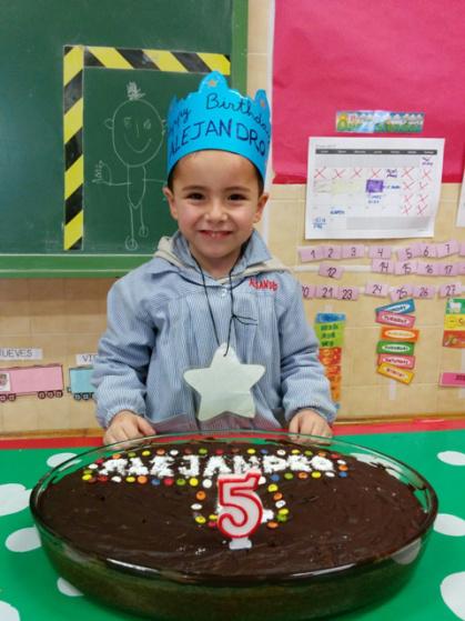 ¿Quién cumple 5?