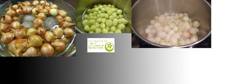 Cebollitas glaseadas Cebollitas glaseadas