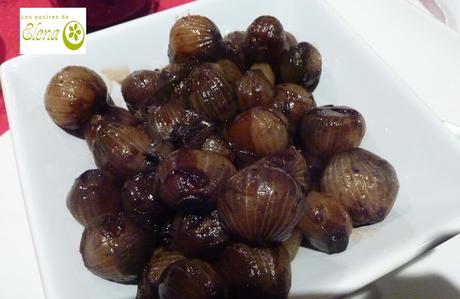 Cebollitas glaseadas Cebollitas glaseadas