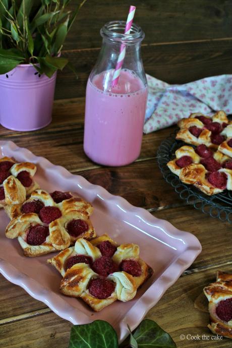 hojaldre-con-frambuesas, puff-pastry, raspberry-puff-pastry