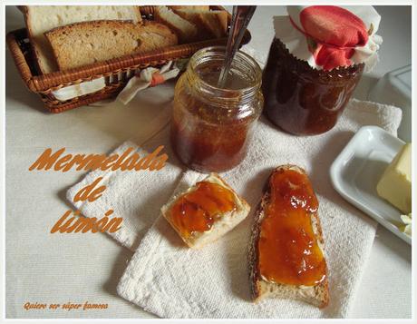 Mermelada de limón Mermelada de limón