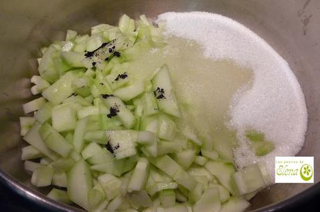Mermelada de pepino a la vainilla Mermelada de pepino a la vainilla